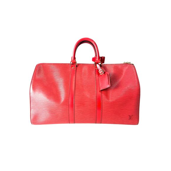 Louis Vuitton Vintage Epi Keepall 45 Bag - Picture 1 of 6